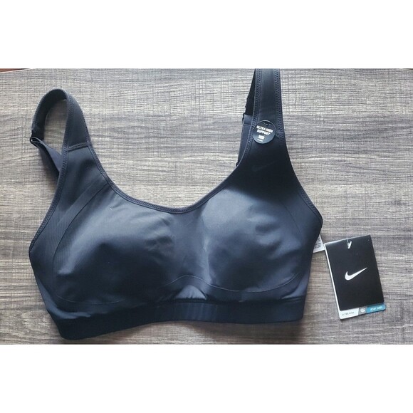 New Nike Scoop Back Wire-Free Medium Control Sports Bra Size 32D 552721 - Picture 2 of 6